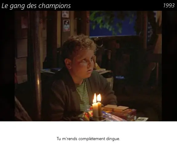 Vignette : Le gang des champions